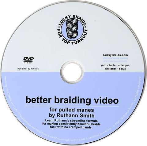 Braid Like a Top Pro DVD / Tool